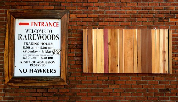 Our cladding display: wall art at its finest! 3 cladding3