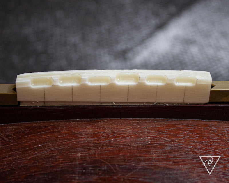 #001 - Theunis Fick of Scarborough, Cape Town 2 RWSA WWS 001 Theunis Fick Q19B Intonation Jig Resulting Saddle