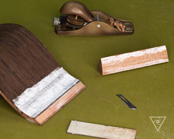 RWSA WWS #001 Theunis Fick, Q7A, Block Plane in use during Chalk-Fitting of Block to Sides RWSA WWS #001 Theunis Fick, Q7A, Block Plane in use during Chalk-Fitting of Block to Sides